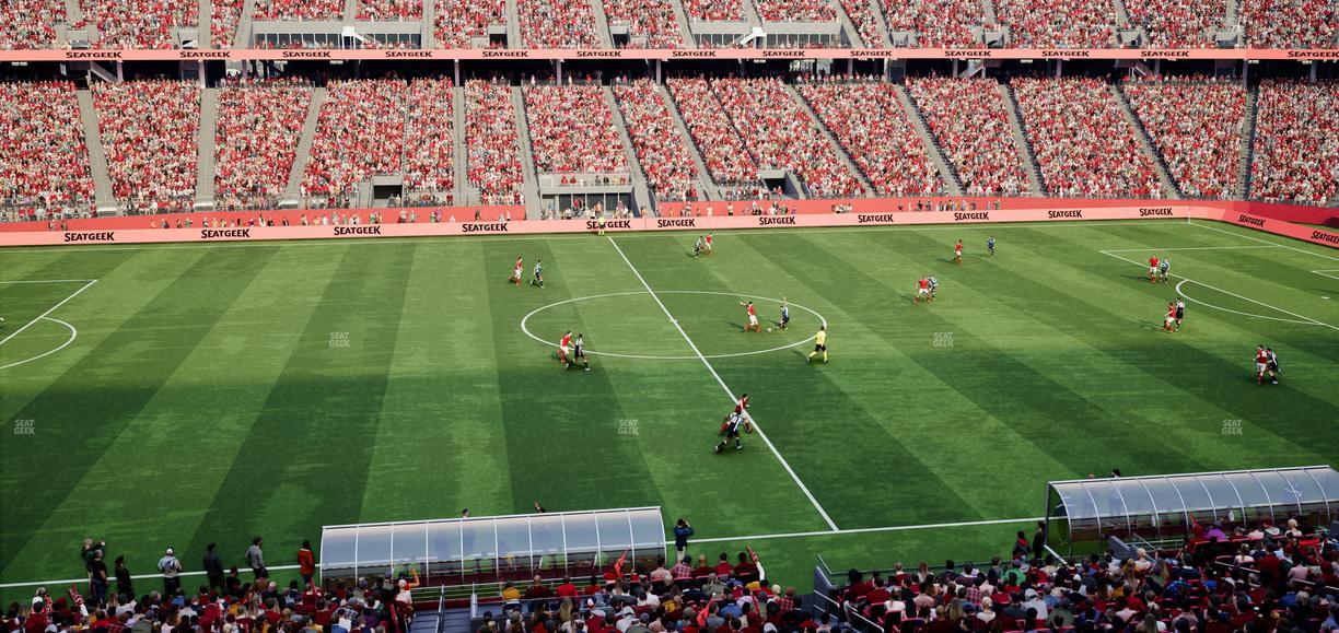 Levi's Stadium - Section C 240 Seat View