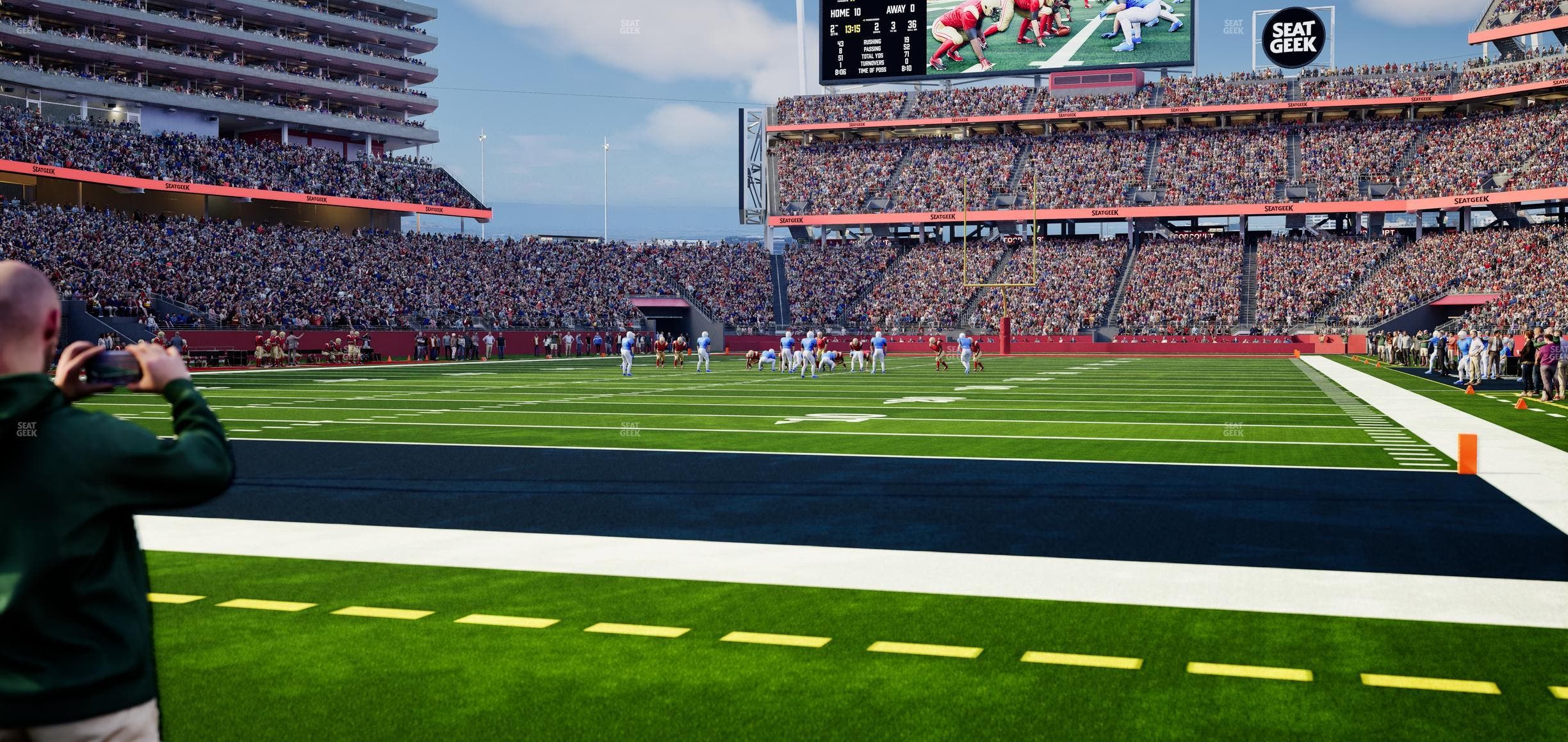 Levi's Stadium - Section East Field Seats Seat View