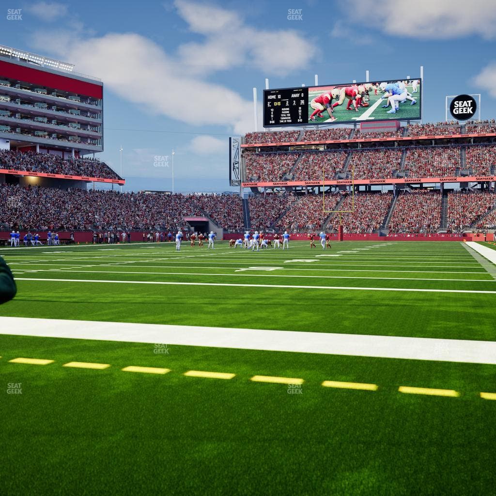 Levi's Stadium - Section East Field Seats Seat View