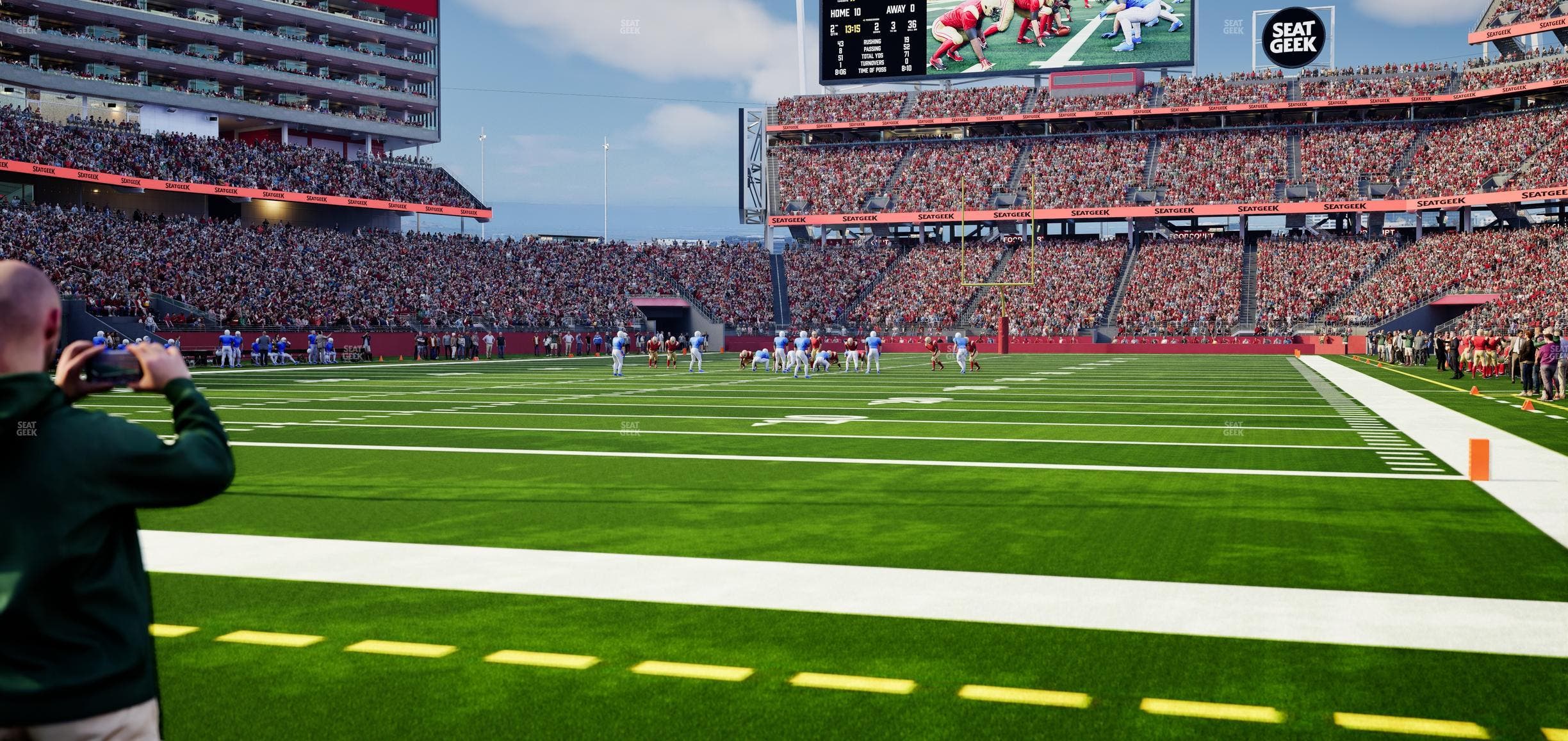 Levi's Stadium - Section East Field Seats Seat View