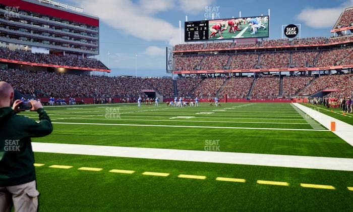 Levi's Stadium - Section East Field Seats Seat View