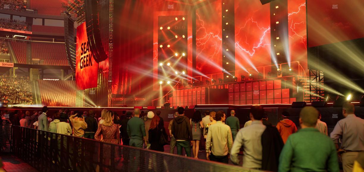 Levi's Stadium - Section Floor 1 Seat View