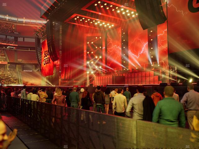 Levi's Stadium - Section Floor 1 Seat View