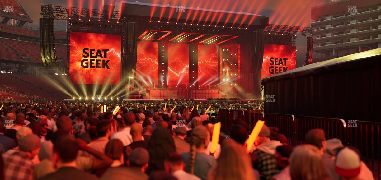 Levi's Stadium - Section Floor 10 Seat View