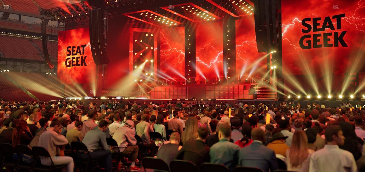 Levi's Stadium - Section Floor 6 Seat View