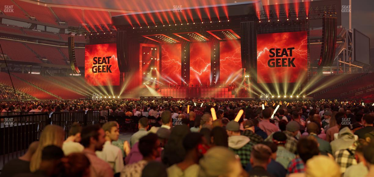 Levi's Stadium - Section Floor 6 Seat View