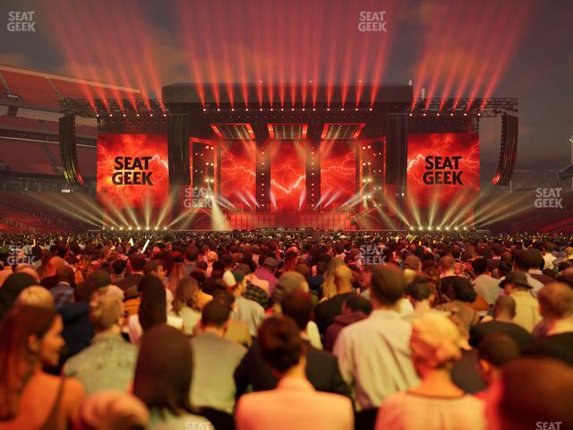 Levi's Stadium - Section Floor 8 Seat View