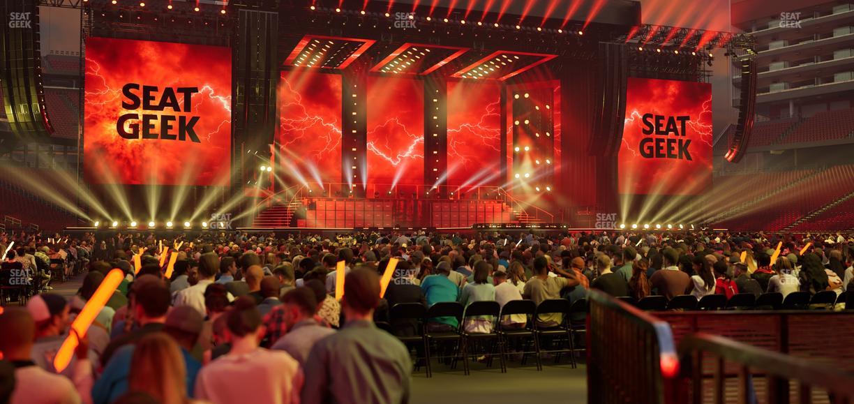 Levi's Stadium - Section Floor 9 Seat View