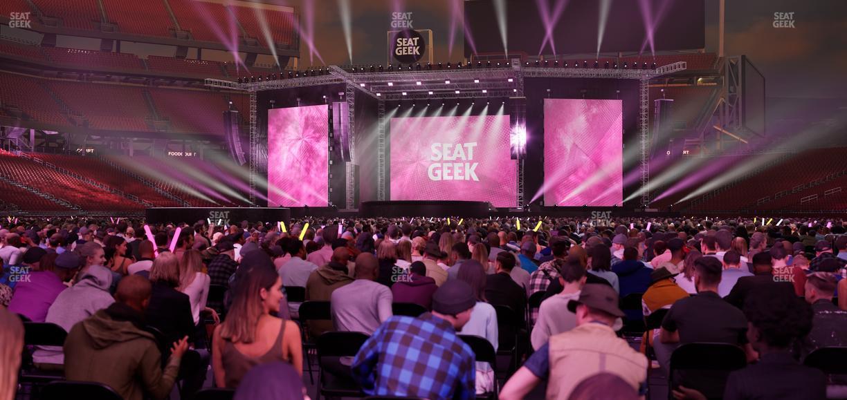 Levi's Stadium - Section Floor Ada 1 Seat View