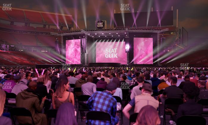 Levi's Stadium - Section Floor Ada 1 Seat View