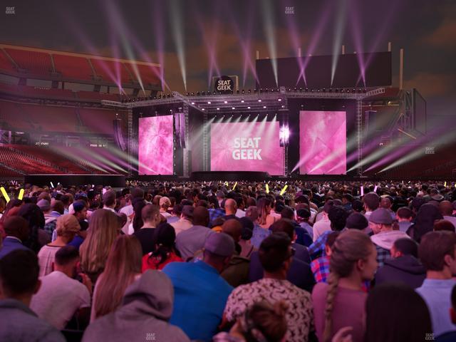 Levi's Stadium - Section Floor Ada 1 Seat View