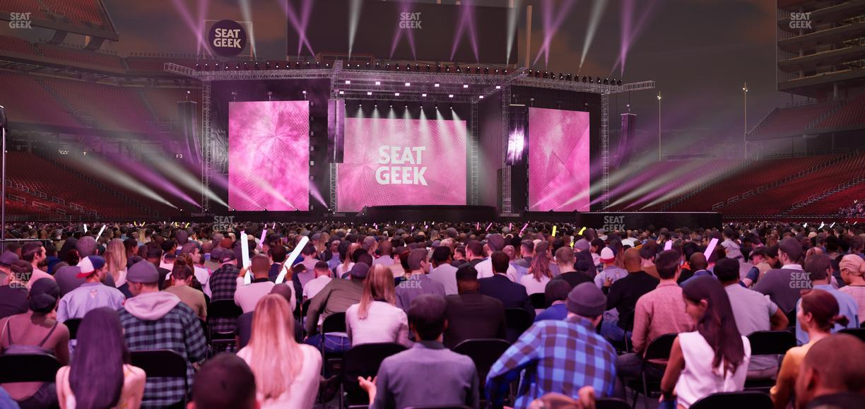 Levi's Stadium - Section Floor Ada 2 Seat View