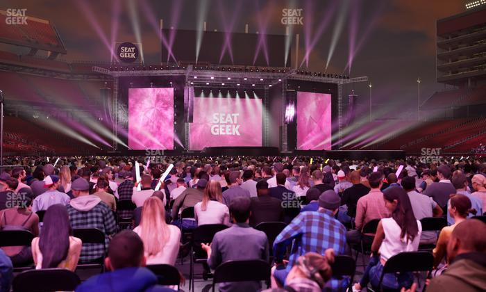 Levi's Stadium - Section Floor Ada 2 Seat View