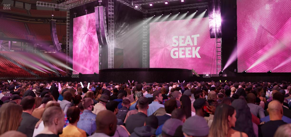 Levi's Stadium - Section Floor B Seat View