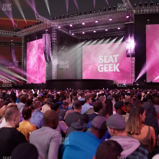 Levi's Stadium - Section Floor B Seat View