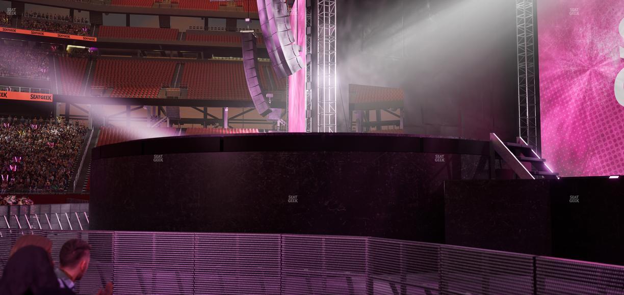 Levi's Stadium - Section Floor B Seat View