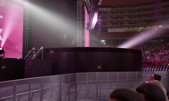 Levi's Stadium - Section Floor D Seat View
