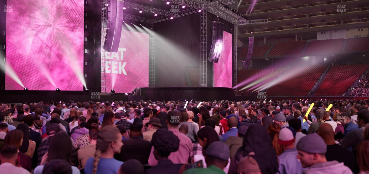 Levi's Stadium - Section Floor E Seat View