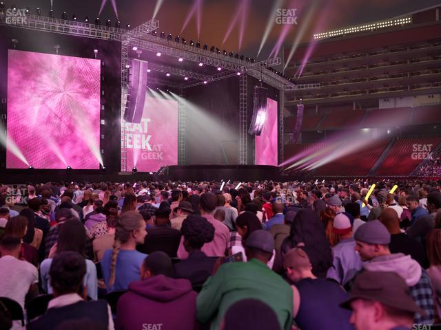 Levi's Stadium - Section Floor E Seat View Levi's Stadium - Section Floor E Seat View