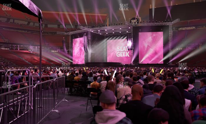 Levi's Stadium - Section Floor F Seat View