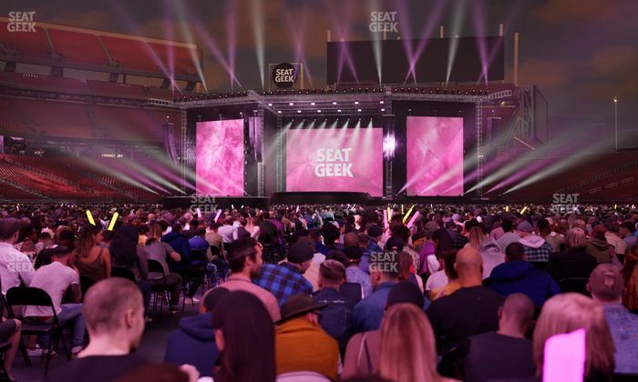 Levi's Stadium - Section Floor G Seat View