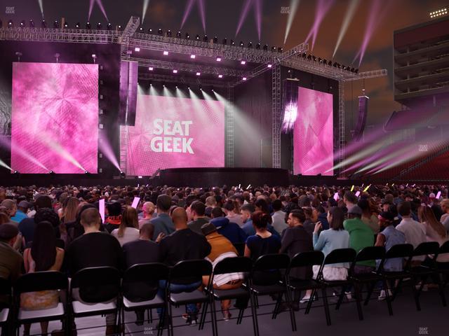 Levi's Stadium - Section Floor J Seat View