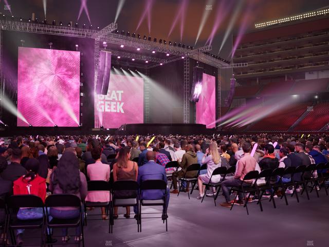 Levi's Stadium - Section Floor K Seat View