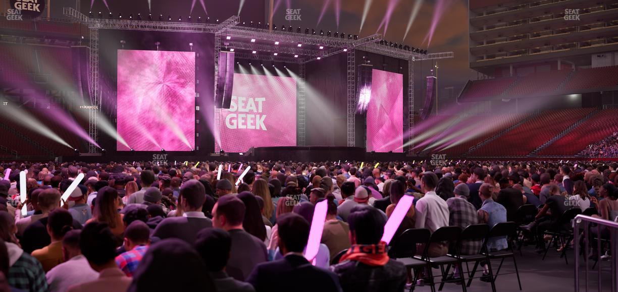 Levi's Stadium - Section Floor K Seat View