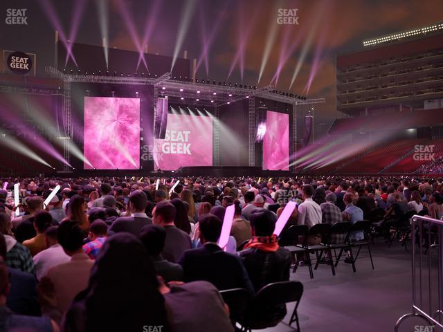 Levi's Stadium - Section Floor K Seat View Levi's Stadium - Section Floor K Seat View