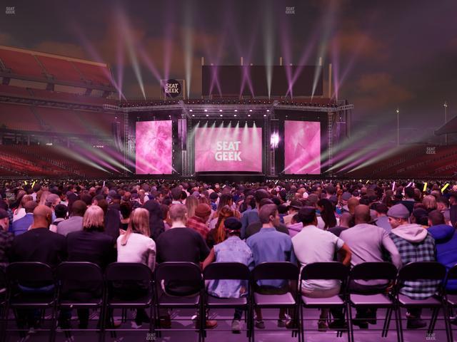 Levi's Stadium - Section Floor L Seat View