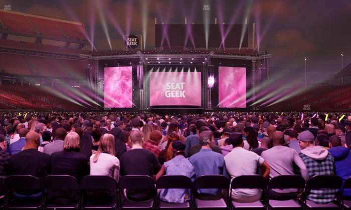 Levi's Stadium - Section Floor L Seat View