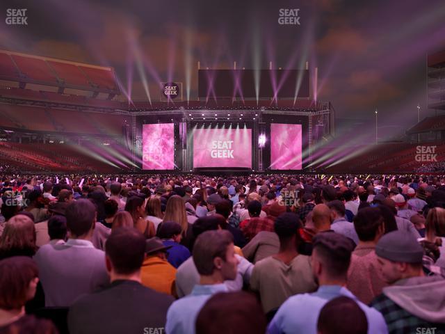 Levi's Stadium - Section Floor L Seat View Levi's Stadium - Section Floor L Seat View