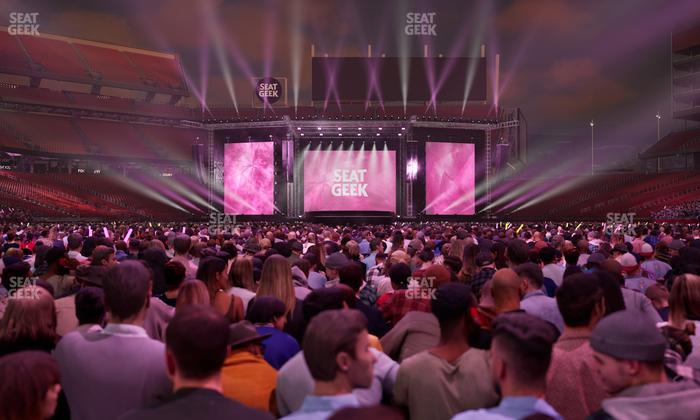 Levi's Stadium - Section Floor L Seat View