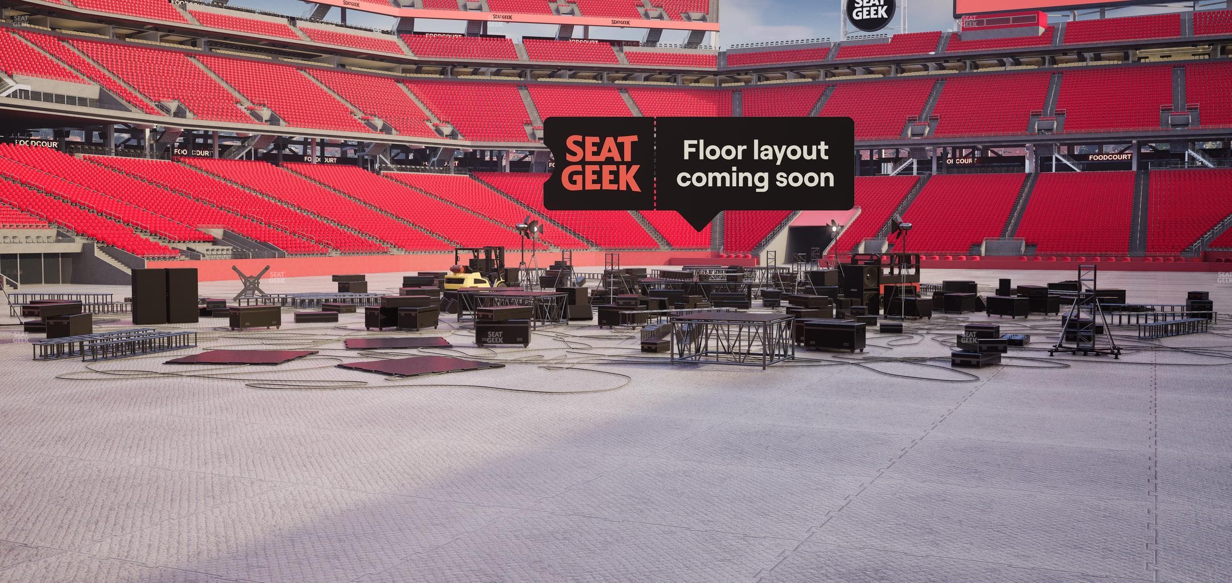Levi's Stadium - Section Floor Seat View