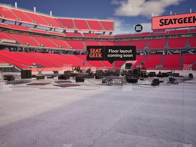 Levi's Stadium - Section Floor Seat View
