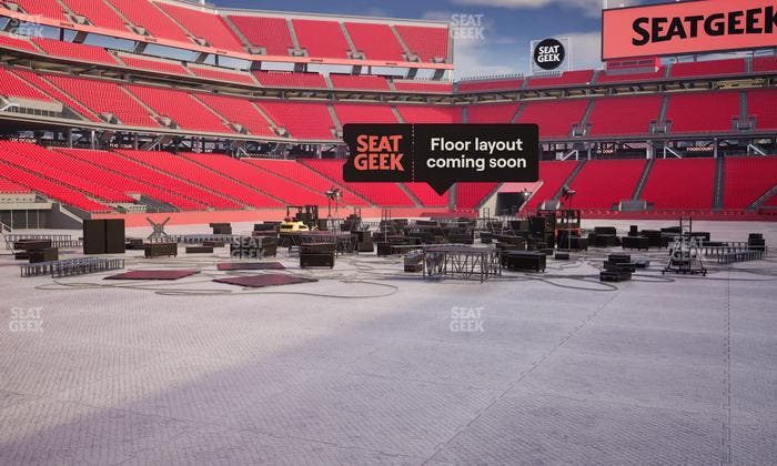 Levi's Stadium - Section Floor Seat View