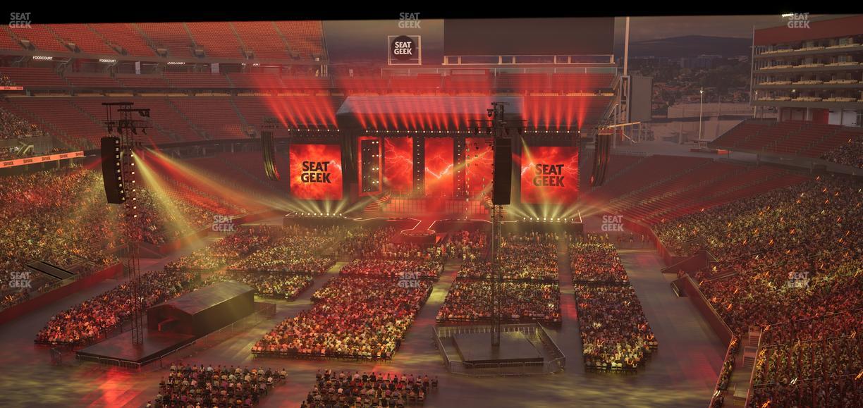 Levi's Stadium - Section Lounge Suite 1 Seat View