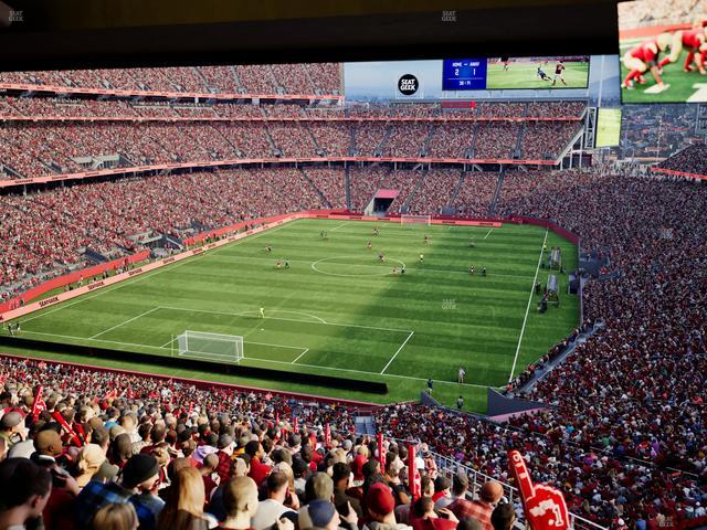 Levi's Stadium - Section Lounge Suite 1 Seat View
