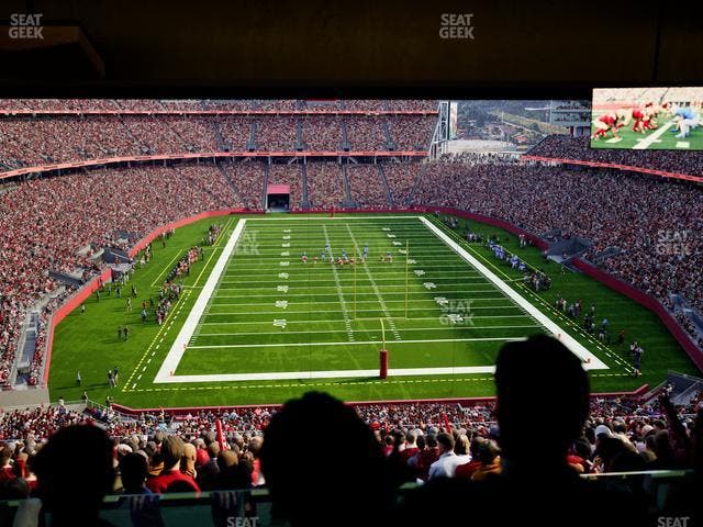 Levi's Stadium - Section Lounge Suite 10 Seat View Levi's Stadium - Section Lounge Suite 10 Seat View