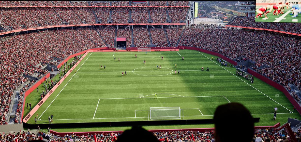 Levi's Stadium - Section Lounge Suite 10 Seat View