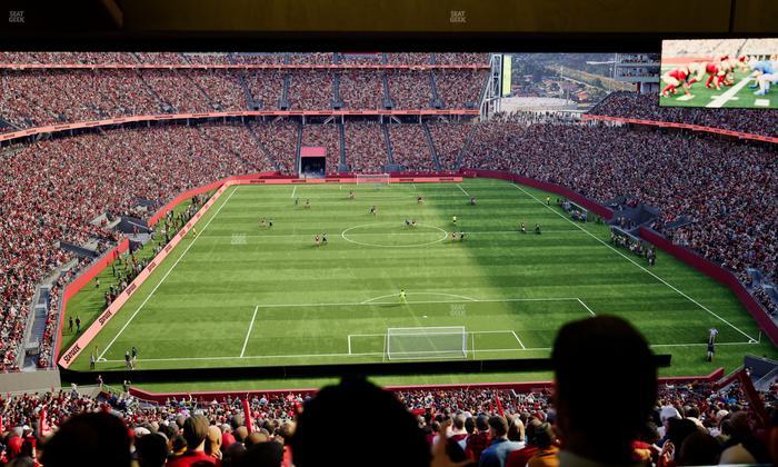 Levi's Stadium - Section Lounge Suite 10 Seat View