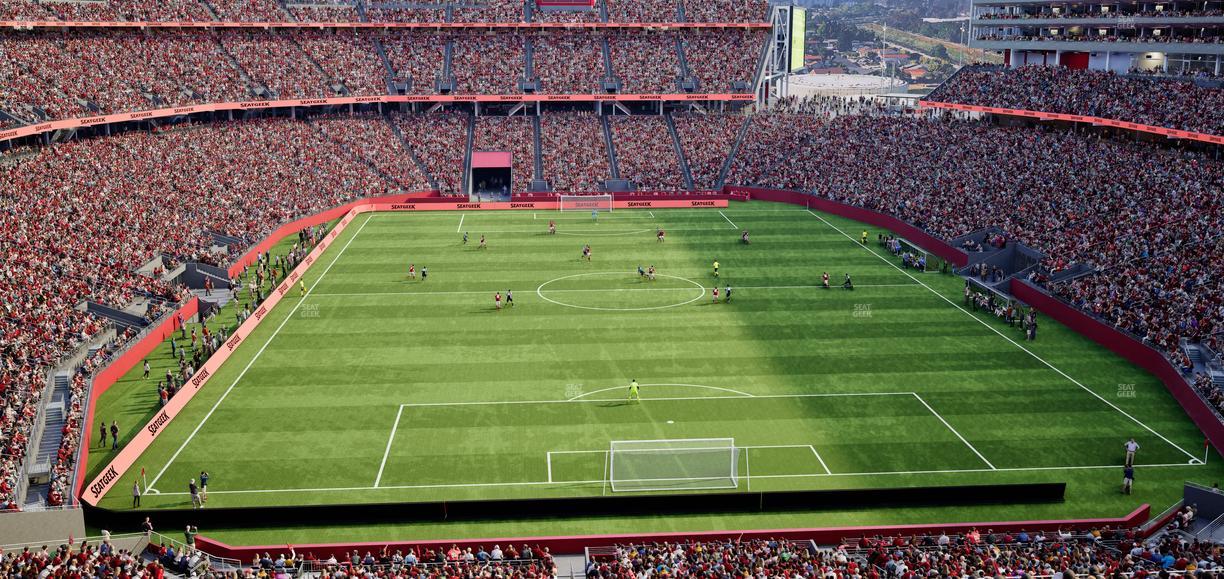 Levi's Stadium - Section Lounge Suite 10 Seat View