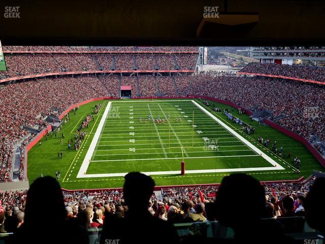 Levi's Stadium - Section Lounge Suite 11 Seat View Levi's Stadium - Section Lounge Suite 11 Seat View