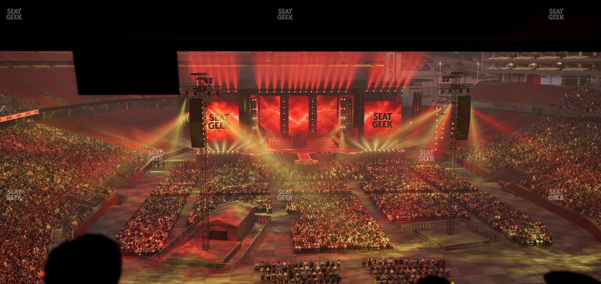 Levi's Stadium - Section Lounge Suite 11 Seat View