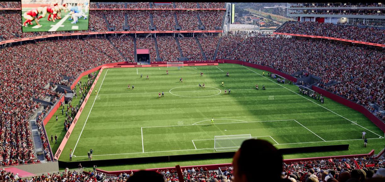 Levi's Stadium - Section Lounge Suite 12 Seat View