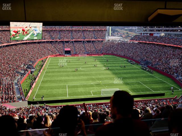 Levi's Stadium - Section Lounge Suite 12 Seat View Levi's Stadium - Section Lounge Suite 12 Seat View