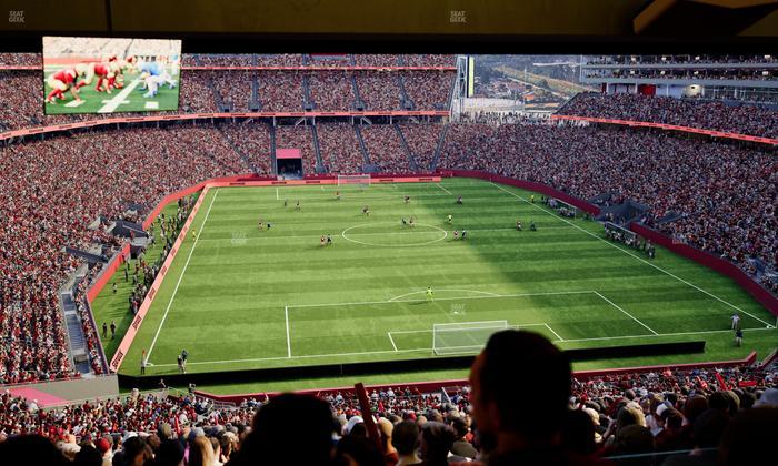 Levi's Stadium - Section Lounge Suite 12 Seat View