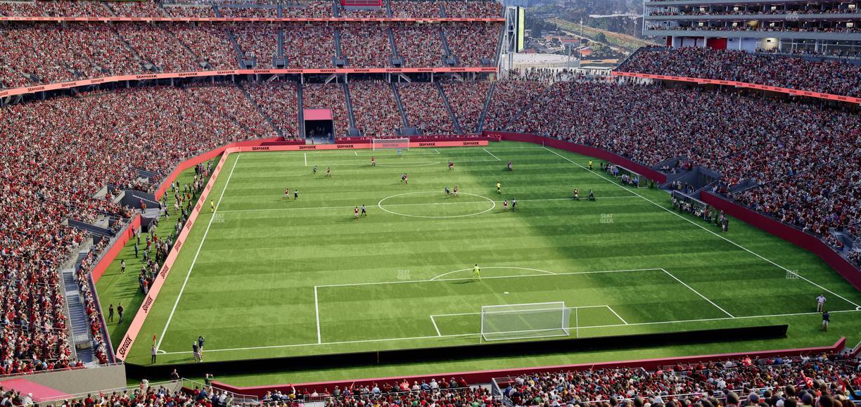 Levi's Stadium - Section Lounge Suite 12 Seat View