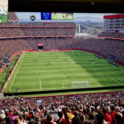 Levi's Stadium - Section Lounge Suite 12 Seat View