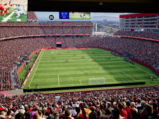 Levi's Stadium - Section Lounge Suite 12 Seat View